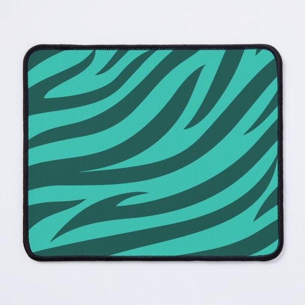 Item preview, Modern Graphic Zebra Print Pattern - Bright Teal designed and sold by Frohyou.