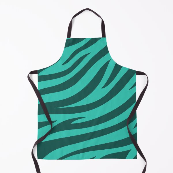 Item preview, Modern Graphic Zebra Print Pattern - Bright Teal designed and sold by Frohyou.