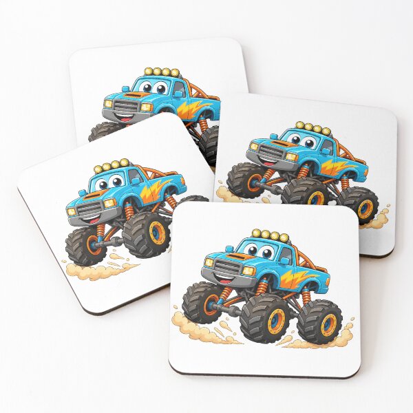Item preview, Fun Monster Truck in Action designed and sold by Foxglow Studio.