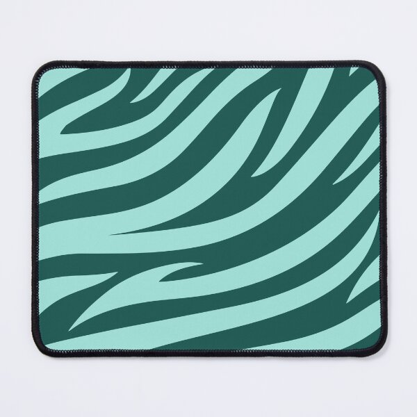 Item preview, Modern Graphic Zebra Print Pattern - Dark Teal designed and sold by Frohyou.