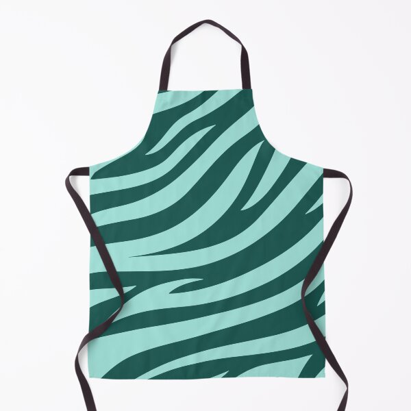 Item preview, Modern Graphic Zebra Print Pattern - Dark Teal designed and sold by Frohyou.