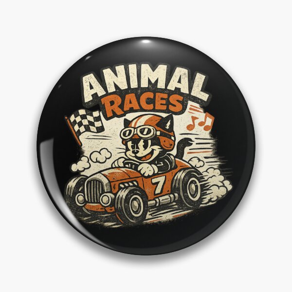 Item preview, Vintage Black Cat Racing Mascot Shirt | Retro Rubber Hose Cartoon Race Car | Classic Motorsports Graphic Tee designed and sold by LuxeBuzz.