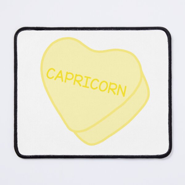 Item preview, Capricorn Yellow Candy Heart Sweet Heart Cute designed and sold by SlimyFish.