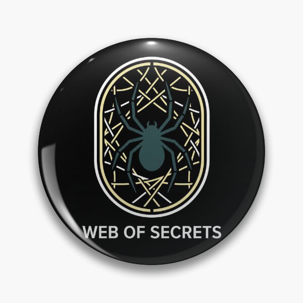 Item preview, Web Of Secrets Gothic Spider Web Spooky Halloween designed and sold by TeNovaStudio.