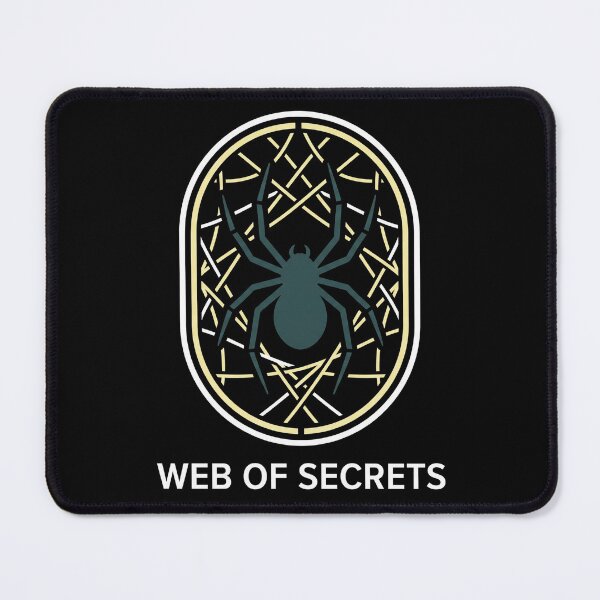 Item preview, Web Of Secrets Gothic Spider Web Spooky Halloween designed and sold by TeNovaStudio.