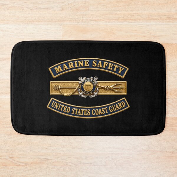 Item preview, USCG - Marine Safety - Auxiliary w txt - 3D - Enhanced designed and sold by Military Insignia Products.