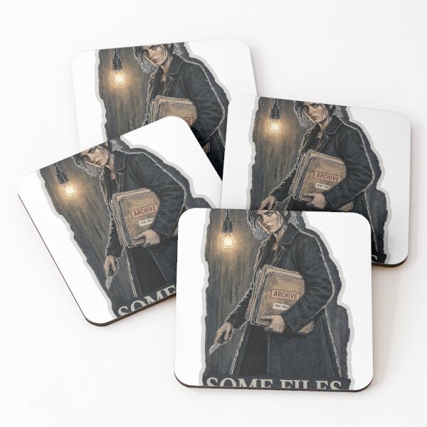 Item preview, Dark noir detective holding archive file some files as PNG element designed and sold by Creative88Art.