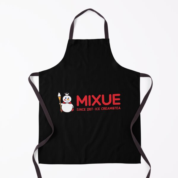 Item preview, Mixue Ice Cream & Tea Snowman Mascot Logo designed and sold by yqikaru.