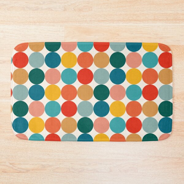 Item preview, Bauhaus Abstract Colorful Polka Dots designed and sold by Volt Junkies.