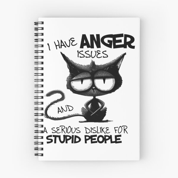 Item preview, Anger Issues Black Cat designed and sold by Sed94.