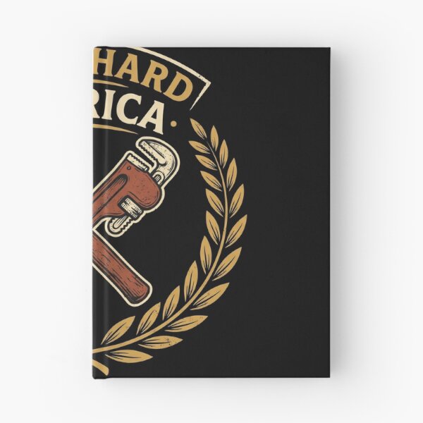 Item preview, Work Hard America Crossed Hammer Pipe Wrench Labor Day designed and sold by TeNovaStudio.