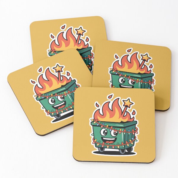 Item preview, Christmas Dumpster Fire Shirt, Holiday Chaos Funny Christmas Gift designed and sold by Raw Tigers.