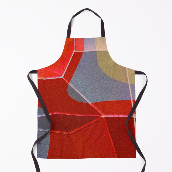 Item preview, Red Geometric Abstract – Faceted Crystal Pattern Print designed and sold by BuckaBaby.