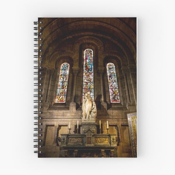 Item preview, Paris, France - Sacre Coeur Interior with Stained Glass Windows designed and sold by jrtwynam.