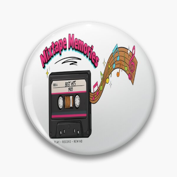 Item preview, Mixtape Memories – 80s Cassette Best Hits Design designed and sold by Midnight Veil Designs.
