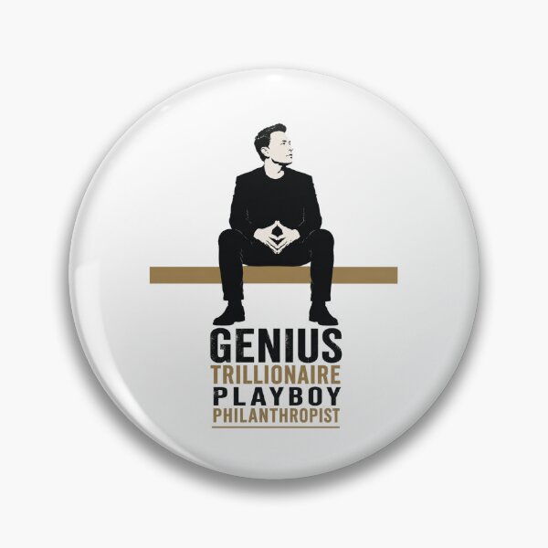 Item preview, Elon Musk Genius Trillionaire Playboy Philanthropist designed and sold by Veylor Store.
