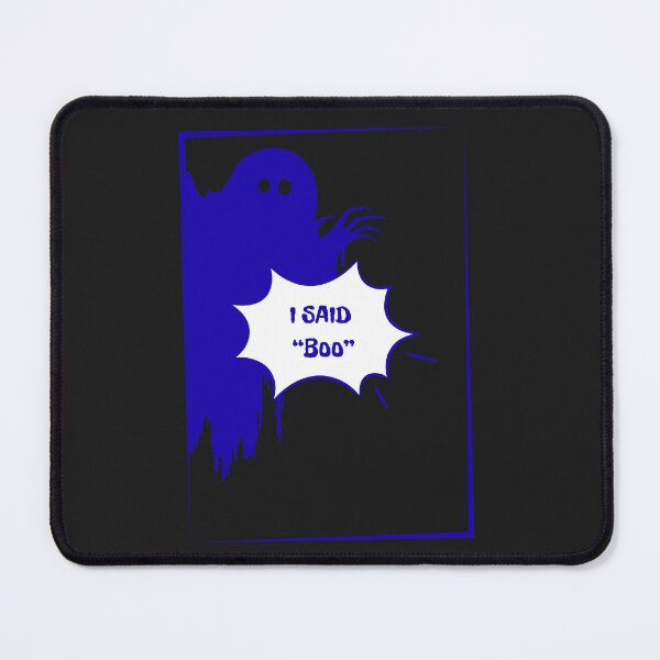 Item preview, I Said "BOO" Blue Ghost, Halloween designed and sold by DSoriaDesign.