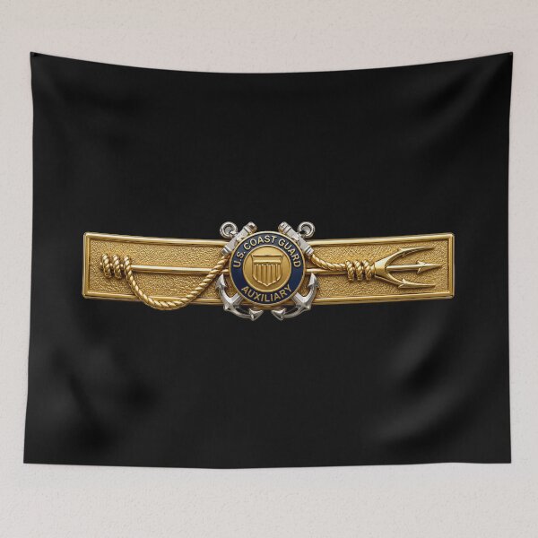 Item preview, USCG - Marine Safety - Auxiliary wo txt - 3D - Enhanced designed and sold by Military Insignia Products.