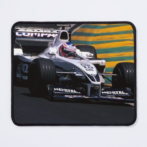 Item preview, Driver in Blue and White Race Car Poster designed and sold by Road To Track.