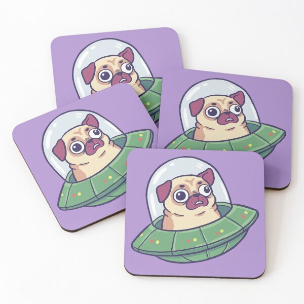 Item preview, UFO Pug designed and sold by Gkinoki.