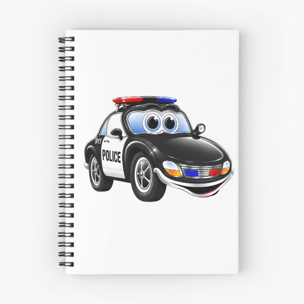 Item preview, Police Car Cartoon designed and sold by Scott Hayes.