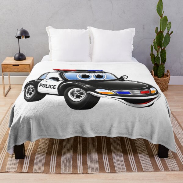 Item preview, Police Car Cartoon designed and sold by Scott Hayes.