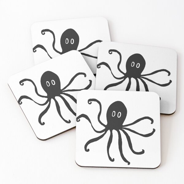 Item preview, Octopus (black) designed and sold by SombreroDoodles.