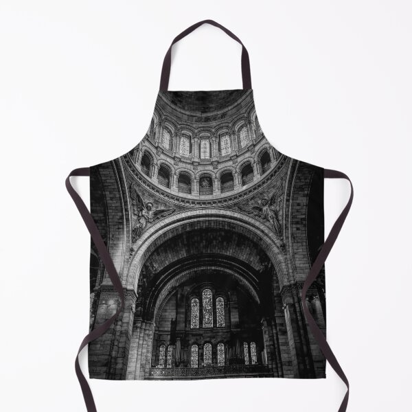 Item preview, Paris, France - Interior of Sacre-Coeur Basilica in Montmartre in Black and White designed and sold by jrtwynam.