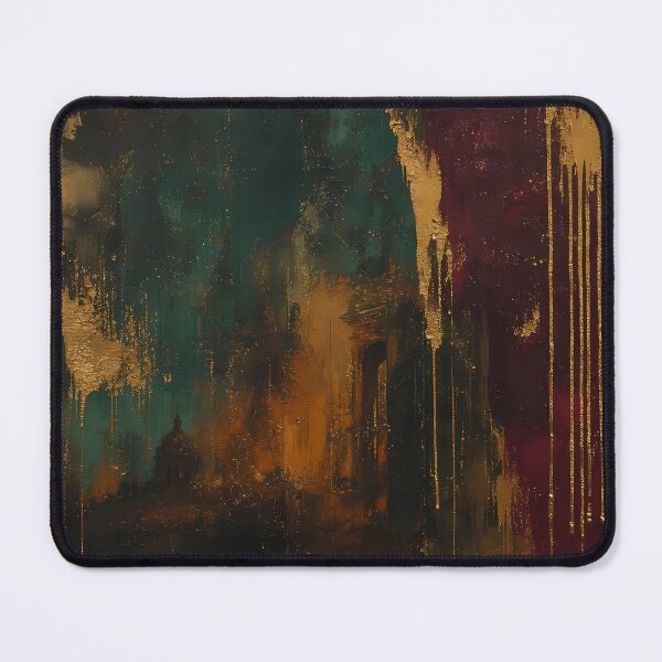 Item preview, Dark Academia — Gold Drips Oil Painting Effect designed and sold by Ingorgia Studio.