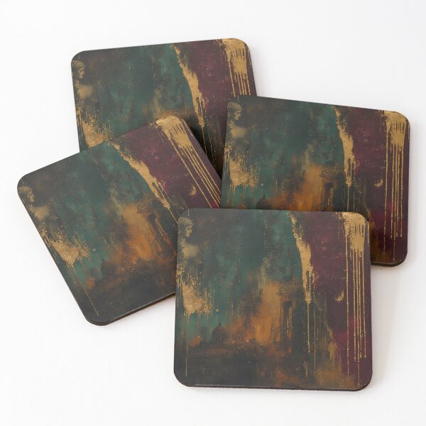 Item preview, Dark Academia — Gold Drips Oil Painting Effect designed and sold by Ingorgia Studio.