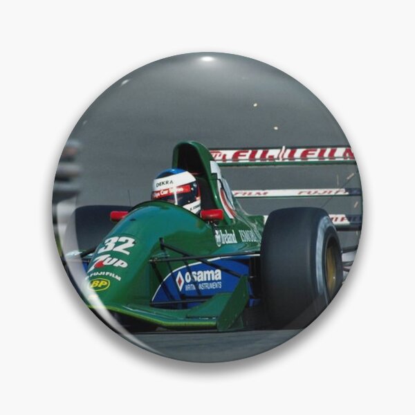 Item preview, Driver in Green Race Car Poster designed and sold by Road To Track.