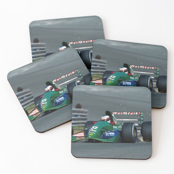Item preview, Driver in Green Race Car Poster designed and sold by Road To Track.