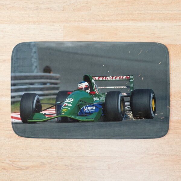 Item preview, Driver in Green Race Car Poster designed and sold by Road To Track.