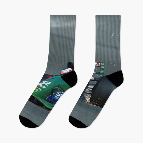 Item preview, Michael Schumacher in his Jordan F1 Car Poster – Classic Formula 1 designed and sold by Road To Track.