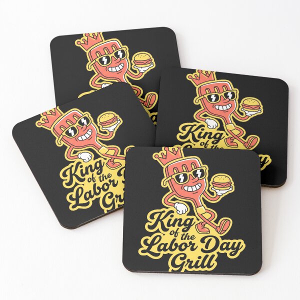 Item preview, King Of The Labor Day Grill Spatula Mascot Funny BBQ designed and sold by TeNovaStudio.
