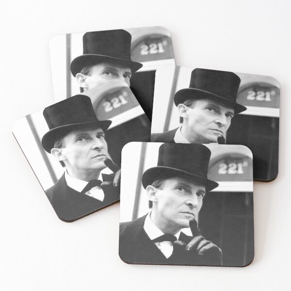 Item preview, Sherlock Holmes at 221B Baker Street - Jeremy Brett designed and sold by YuckyCat.