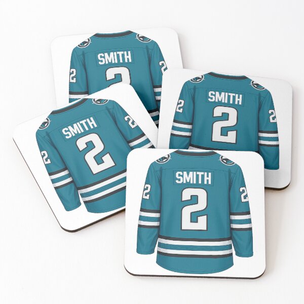 Item preview, Will Smith Hockey San Jose Sharks Jersey designed and sold by FerneMadeThis.