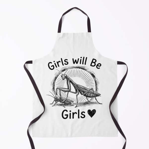 Item preview, Girls Will Be Girls Funny Praying Mantis Sarcastic Insect designed and sold by raedattia.