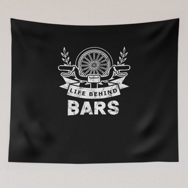 Item preview, Life Behind Bars-Bicycle designed and sold by TomGiantDesigns.