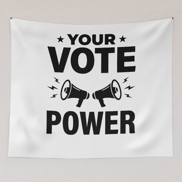 Item preview, Political-protest-your-vote-is-power designed and sold by w66aboo.