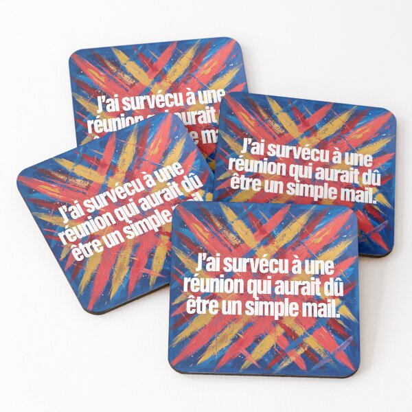 Item preview, I survived a humorous office meeting designed and sold by Ingorgia Studio.
