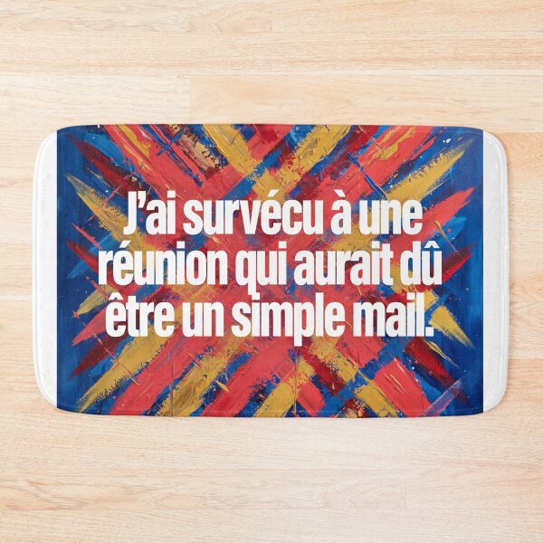 Item preview, I survived a humorous office meeting designed and sold by Ingorgia Studio.