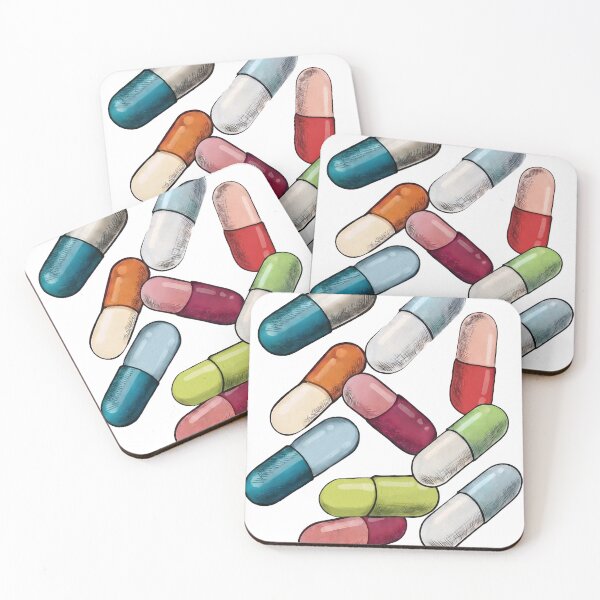 Item preview, A pile of pills designed and sold by alex889art.
