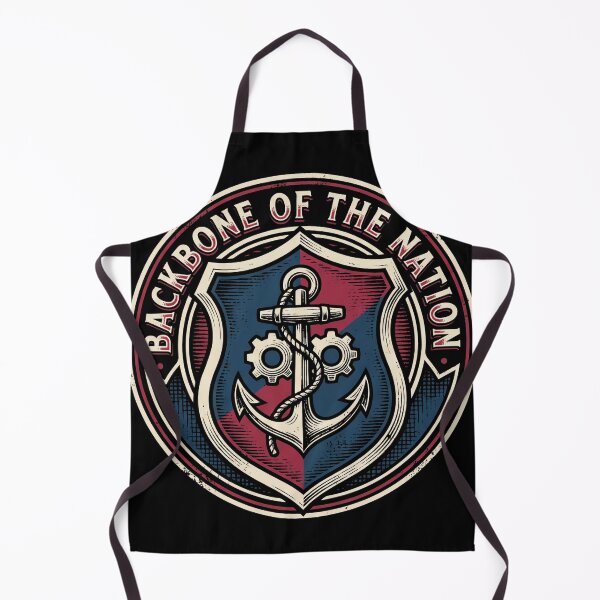 Item preview, Backbone Of The Nation Anchor Gears Blue Collar Labor Day designed and sold by TeNovaStudio.