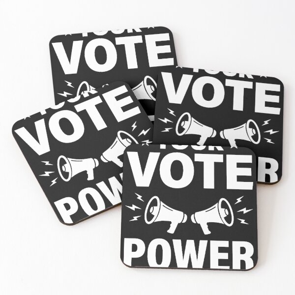 Item preview, Copy of Political-protest-your-vote-is-power designed and sold by w66aboo.