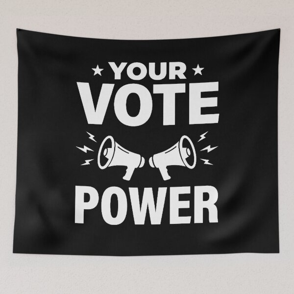 Item preview, Copy of Political-protest-your-vote-is-power designed and sold by w66aboo.