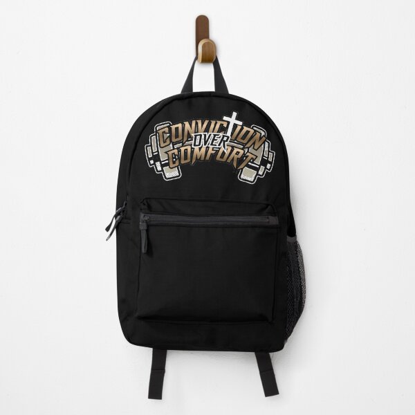 Item preview, Conviction Over Comfort Christian Gym designed and sold by Bezuiden.