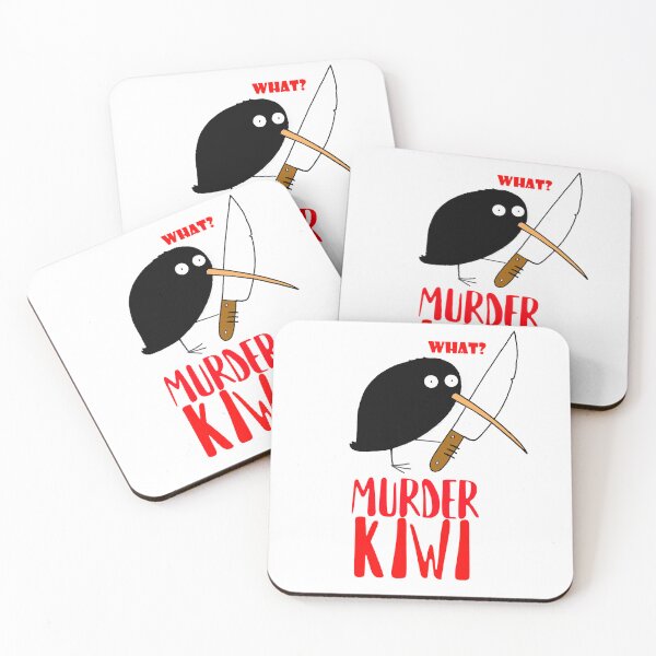 Item preview, Funny Kiwi Bird Cartoon Murder Mystery Design for Mystery Lovers designed and sold by RickE.