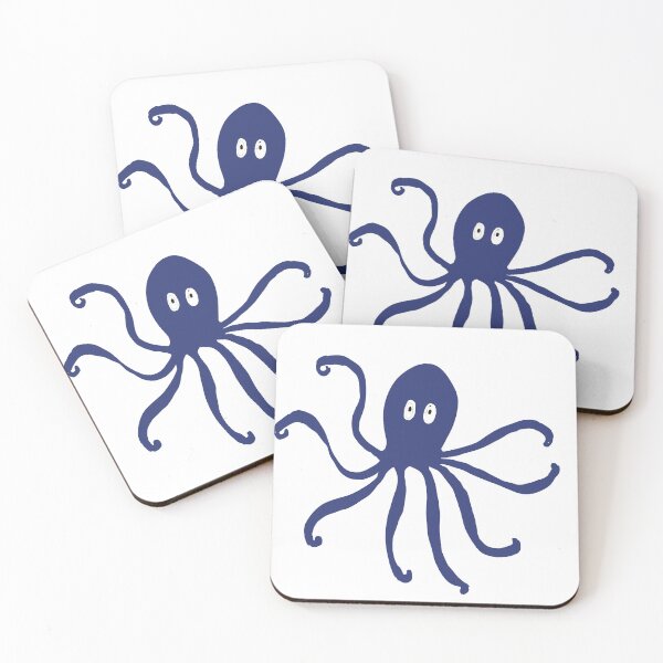 Item preview, Octopus (blue) designed and sold by SombreroDoodles.
