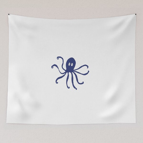 Item preview, Octopus (blue) designed and sold by SombreroDoodles.